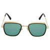 KB Aqua Green And Gold Premium Edition Sunglasses For Men And Women-SunglassesCraft