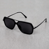 Classic Candy Oversized Black Square Sunglasses For Men And Women-SunglassesCraft