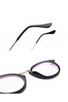 Round Transparent Computer Glasses Eyeglass Frame for Men Women - SunglassesCraft
