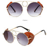 Stylish Vintage Round Sunglasses For Women-SunglassesCraft