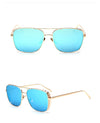 Trendy Square Metal Sunglasses For Men And Women -SunglassesCraft