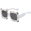 2020 Italian Big Frame Square Crystal Diamond Sunglasses For Unisex-SunglassesCraft