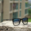 Eclipse Skyblue Retro Square Sunglasses For Men And Women-SunglassesCraft
