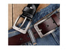 Premium Quality Pin Buckle Genuine Leather Belt For Men- SunglassesCraft