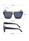 Fashionable Small Square Sunglasses For Men And Women-SunglassesCraft