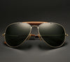 Classic Bridge Mirror Aviator Sunglasses For Men And Women-SunglassesCraft