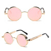 New Stylish Round Metal Frame Sunglasses For Men And Women -SunglassesCraft