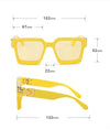 New Diamond Big Square Sunglasses For Men And Women- SunglassesCraft