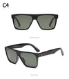 Modern Style Metal T Square Mirror Sunglasses For Men And Women-SunglassesCraft
