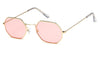 Stylish Polygon Clear Lens Sunglasses For Men And Women -SunglassesCraft