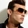 Classic Square Rimless Gradient Sunglasses For Men And Women-SunglassesCraft