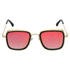 KB Shaded Pink And Gold Premium Edition Sunglassess For Men And Women-SunglassesCraft