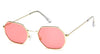Stylish Polygon Clear Lens Sunglasses For Men And Women -SunglassesCraft