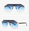 Rim Less Square Vintage Sunglasses For Men And Women-SunglassesCraft