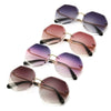 Vintage Rimless Hexagon Sunglasses For Men And Women- SunglassesCraft