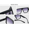 Vintage Luxury Fashion Mirrored Square Sunglasses For Men And Women-SunglassesCraft