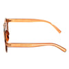 Round Brown And Coper Gold Sunglasses For Men And Women-SunglassesCraft