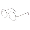 New Fashion Eyeglasses Hexagon Frame Reading Glasses Eyewear Men and Women - SunglassesCraft