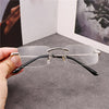 Rimless Plain Eyeglasses&nbsp;For Men And Women- SunglassesCraft