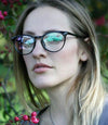 Round Vintage Clear Lens Glasses For Men And Women -SunglassesCraft