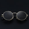 Round Steampunk Sunglasses For Men And Women-SunglassesCraft