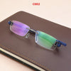 Frameless Eye Glasses Frames Elastic Mirror legs For Men And Women- SunglassesCraft
