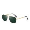 Black Cut Shades Rimless Sunglasses For Men And Women- SunglassesCraft