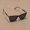 Roadster Retro Square Side Rubber Sunglasses For Men And Women-SunglassesCraft