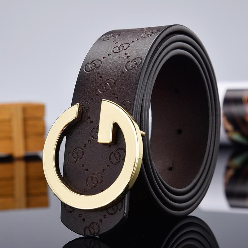 Luxury Brand Designer Belt With G-type Metal Automatic Buckle For Men' –  SunglassesCraft