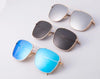 Trendy Square Metal Sunglasses For Men And Women -SunglassesCraft