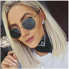 Trendy Style Mirror Square Sunglasses For Men And Women-SunglassesCraft