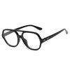 Retro Oversize Square Glasses Frame Classic Flat Light For Men And Women -SunglassesCraft
