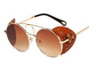 Stylish Vintage Round Sunglasses For Women-SunglassesCraft