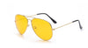 Classic Yellow Candy Aviator  Sunglasses For Men And Women-SunglassesCraft