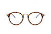 Blue light glasses frame computer glasses spectacles round transparent - SunglassesCraft