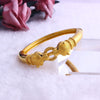Fansheng High Quantily Charm Leopard Bangle Solid Yellow Gold Plated Bangles For Unisex
