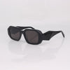 Fashion Style Rectangle Acetate Frame Sunglasses For Unisex-SunglassesCraft