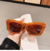 2021 Brand Design Thick Frame 90s Fashion Outfit Vintage Oversized Cat Eye  Women Sunglasses-SunglassesCraft