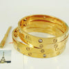 Fashion Couple Ten Diamond Bracelet For Women's/Men's LOVE Bangle With Screwdriver-SunglassesCraft