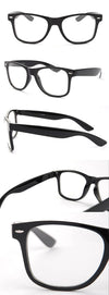 2019 New Retro Transparent Anti Blue Clear Lenses Square Eyeglasses Spectacle Frame For Men And Women