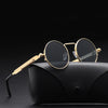 2020 Classic New Punk Round Metal Vintage Sunglasses For Men And Women-SunglassesCraft
