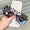 2020 One-Piece Large-Frame Square Sunglasses For Women And Men-SunglassesCraft