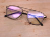 Stylish Square Metal Frame Eyewear For Men And Women-SunglassesCraft