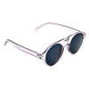 Round Black And Silver Sunglasses For Men And Women-SunglassesCraft