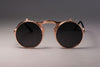 Vintage Round Flip Up Sunglasses For Men And Women-SunglassesCraft