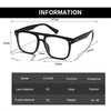 Fashion Square Anti Blue Rays Glasses For Unisex-SunglassesCraft