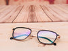 Stylish Square Metal Frame Eyewear For Men And Women-SunglassesCraft
