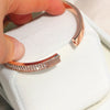 Elegant Classic Crystal Cuff Bangles Bracelets For Women-SunglassesCraft