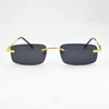 Brand Designer Fashion Rimless 2021 Retro Sunglasses For Men And Women-SunglassesCraft