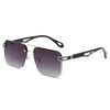 Trendy Rimless Fashion Sunglasses For Men And Women - SunglassesCraft